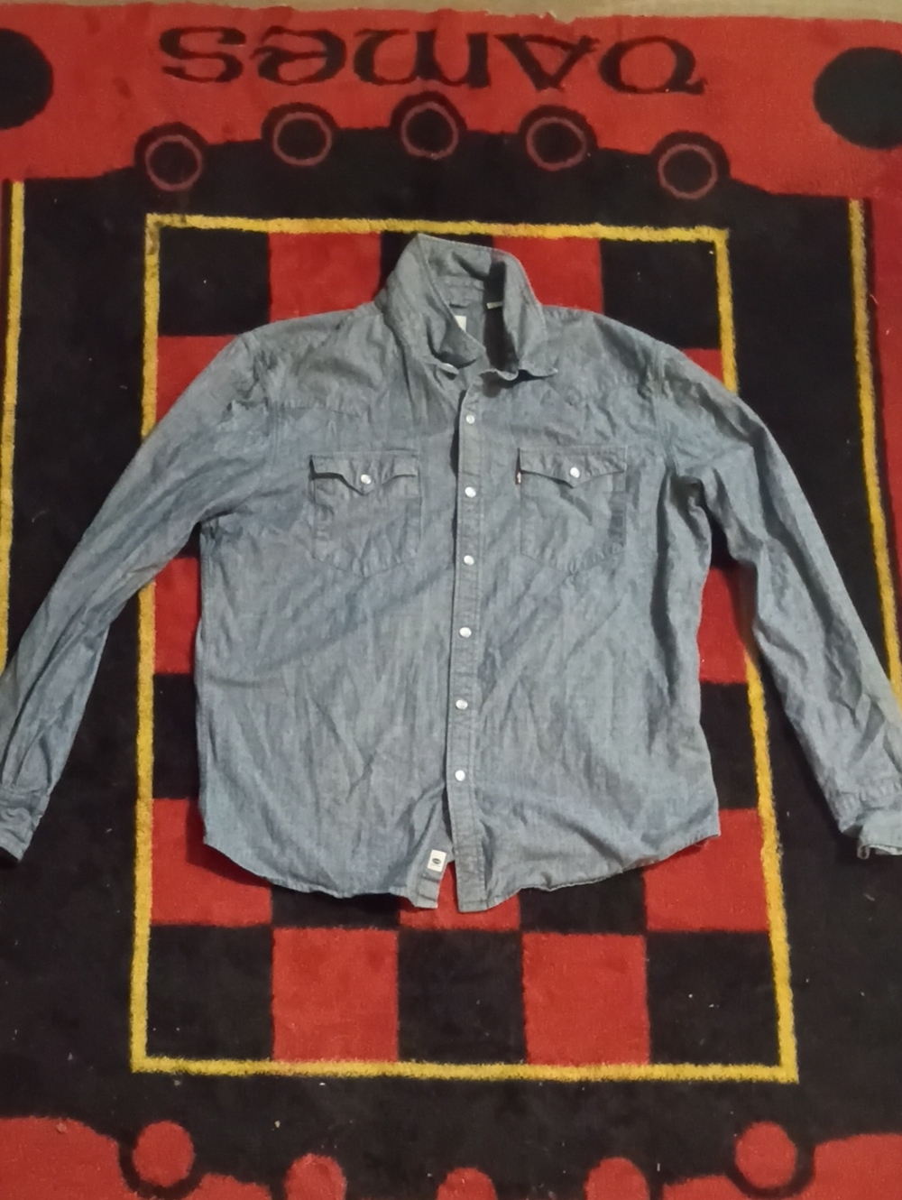 Levi's denim button up